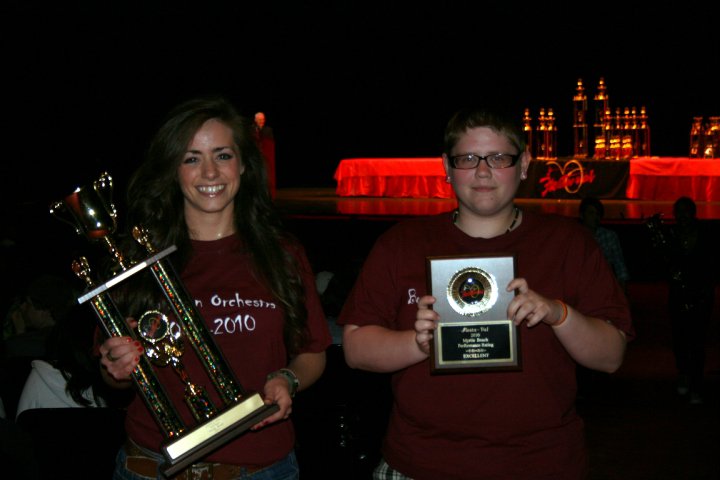 Brandy with her orchestra award