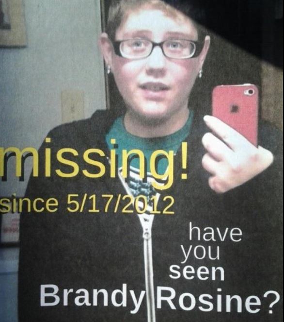 Brandy's missing person poster