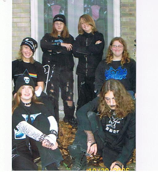 High school band photo